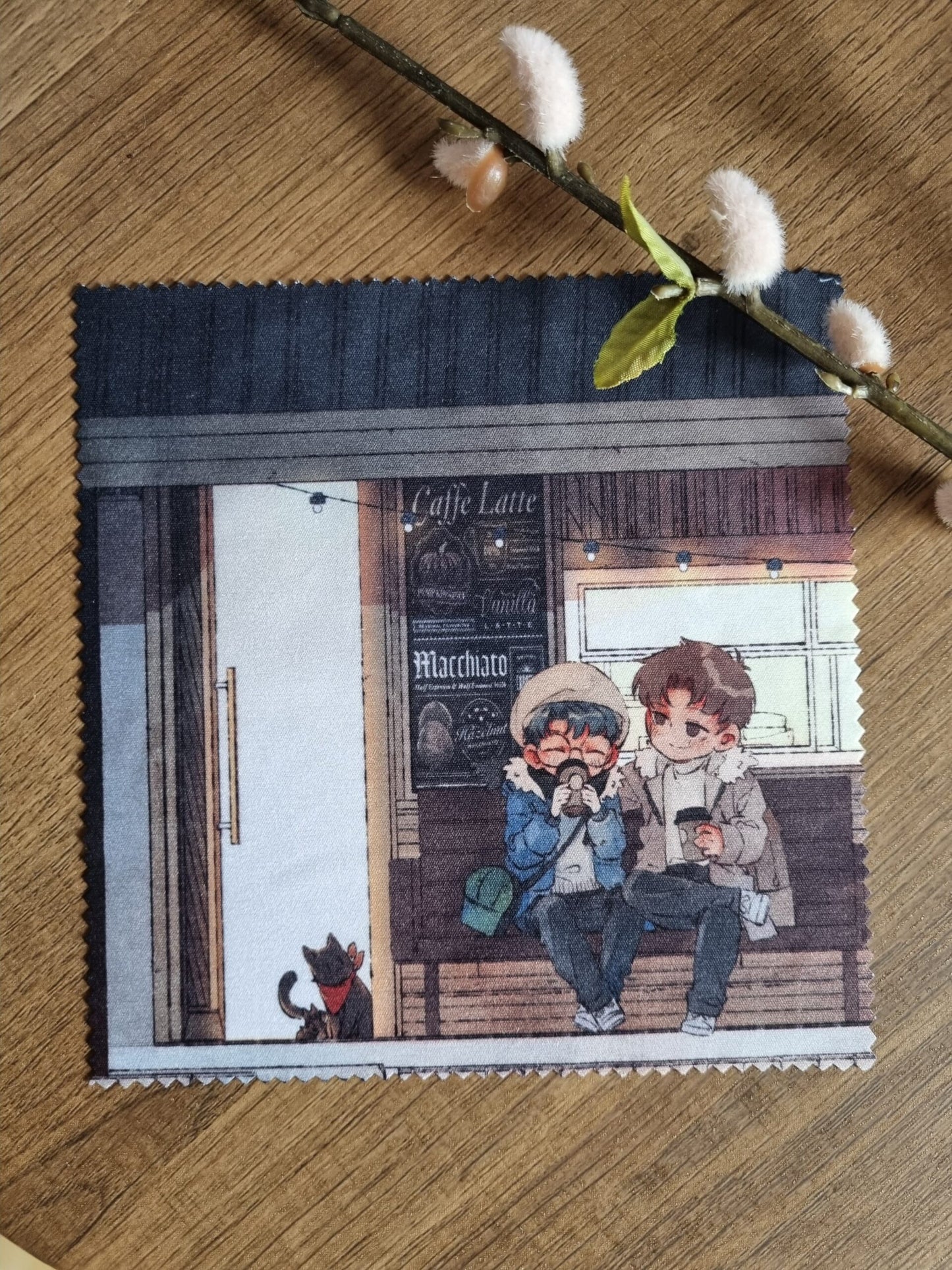 Microfasertuch - Couple Lin Hang & Qiu Tian