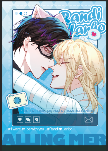 The Falling Merman - Polaroid