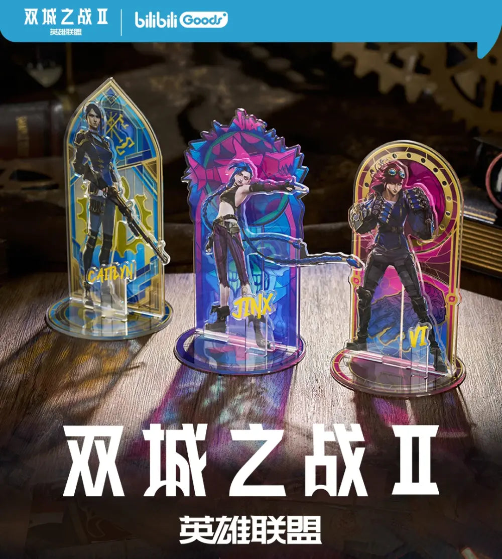 League of Legends: Arcane Lichtdurchlässiger Acrylstandee - Motiv Caitlyn