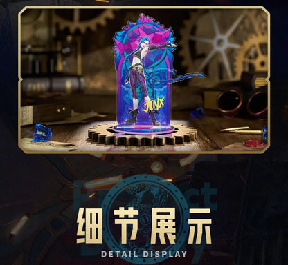 League of Legends: Arcane Lichtdurchlässiger Acrylstandee - Motiv Jinx