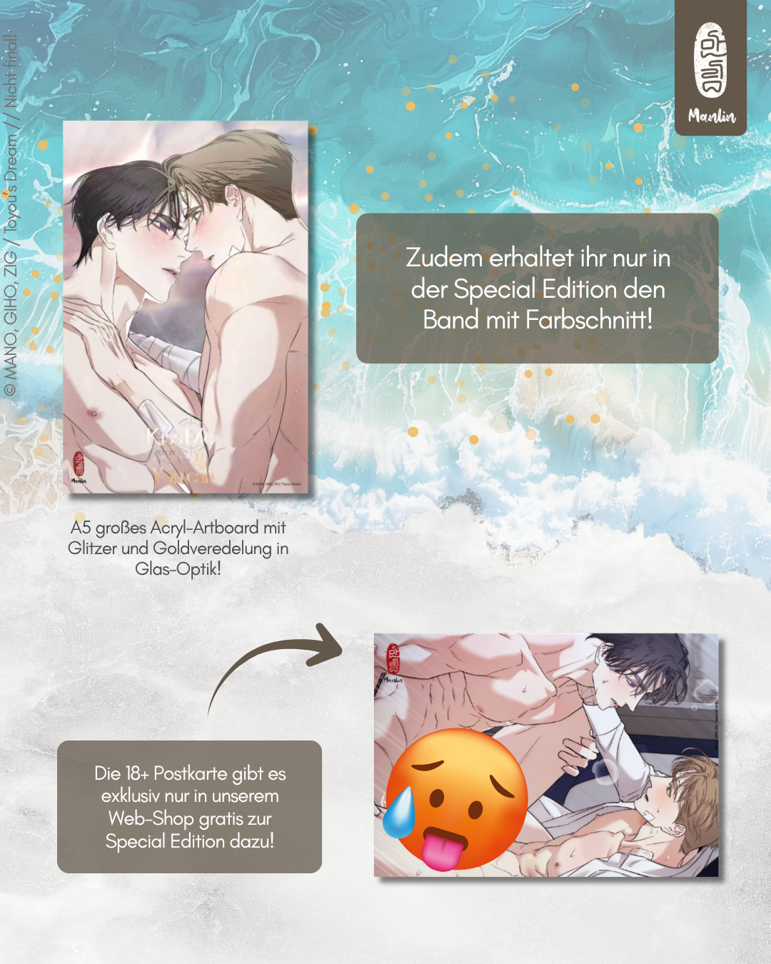 Kiss me if you can - Band 2 SPECIAL EDITION mit 18+ Postkarte