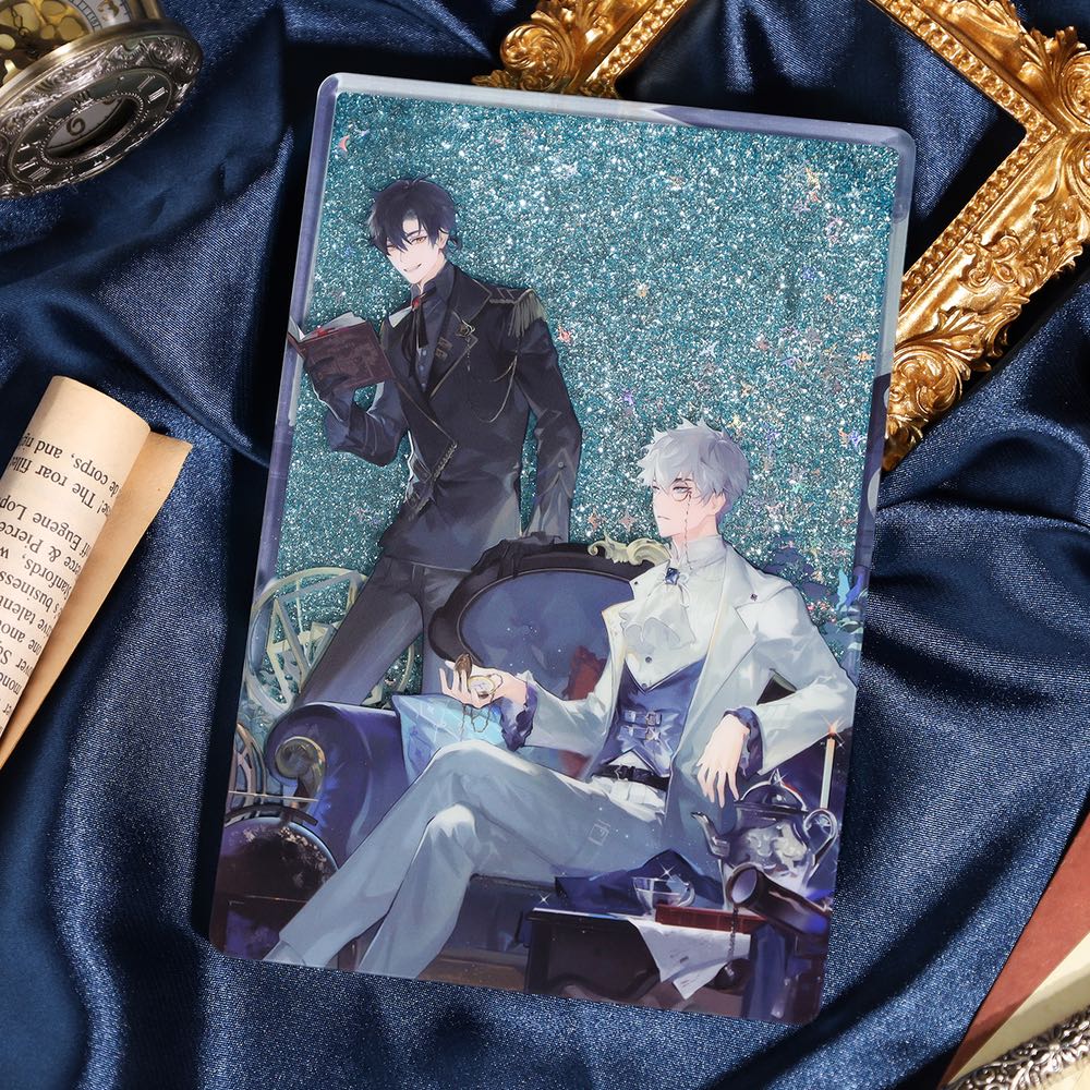 Link Click - Acrylic Wasser & Glitzer Aufsteller