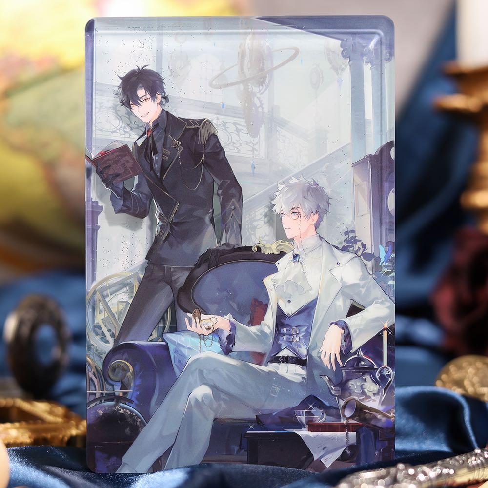 Link Click - Acrylic Wasser & Glitzer Aufsteller