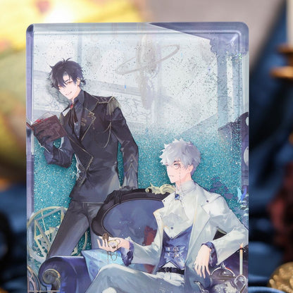 Link Click - Acrylic Wasser & Glitzer Aufsteller