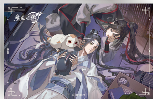 The Grandmaster of Demonic Cultivation - Artprint Glitzer- Glas-Effekt