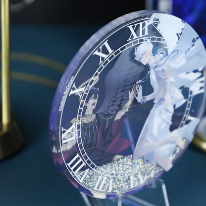 Link Click - Wasser & Glitzer Acrylaufsteller