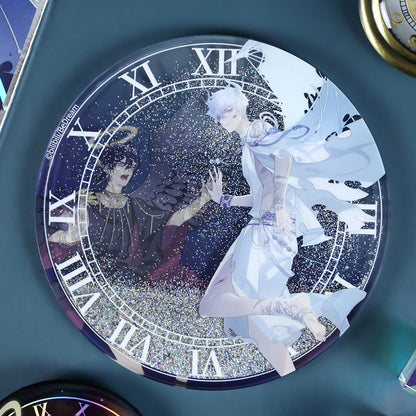 Link Click - Wasser & Glitzer Acrylaufsteller