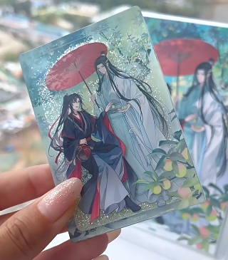 The Grandmaster of Demonic Cultivation - Glitzer-Acrylblock