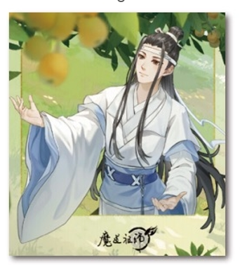 The Grandmaster of Demonic Cultivation - Acryl-Polaroid-Bild - Lan Wanjian