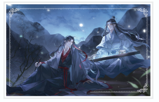 The Grandmaster of Demonic Cultivation - Reflektierendes Acyrylbild