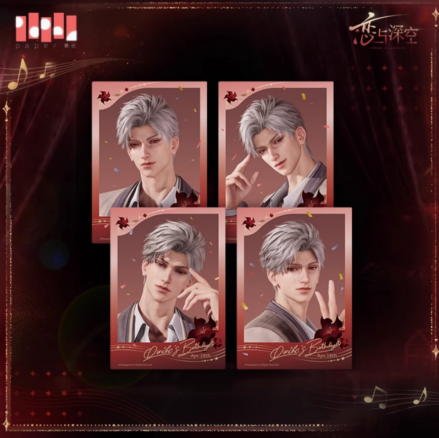 Love & Deepspace Birthday Edition Sylus - Gesamtes Paket + Limitierte Karte!