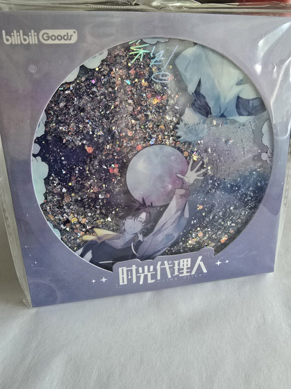 Link Click - Wasser & Glitzer Acrylblock "Music Series"