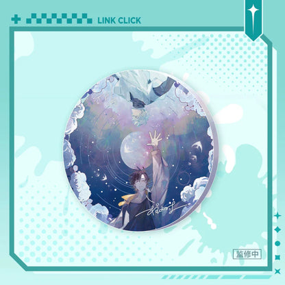 Link Click - Wasser & Glitzer Acrylblock "Music Series"