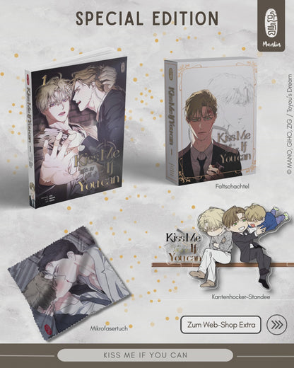 Kiss me if you can - Band 1 SPECIAL EDITION mit 18+ Lesezeichen