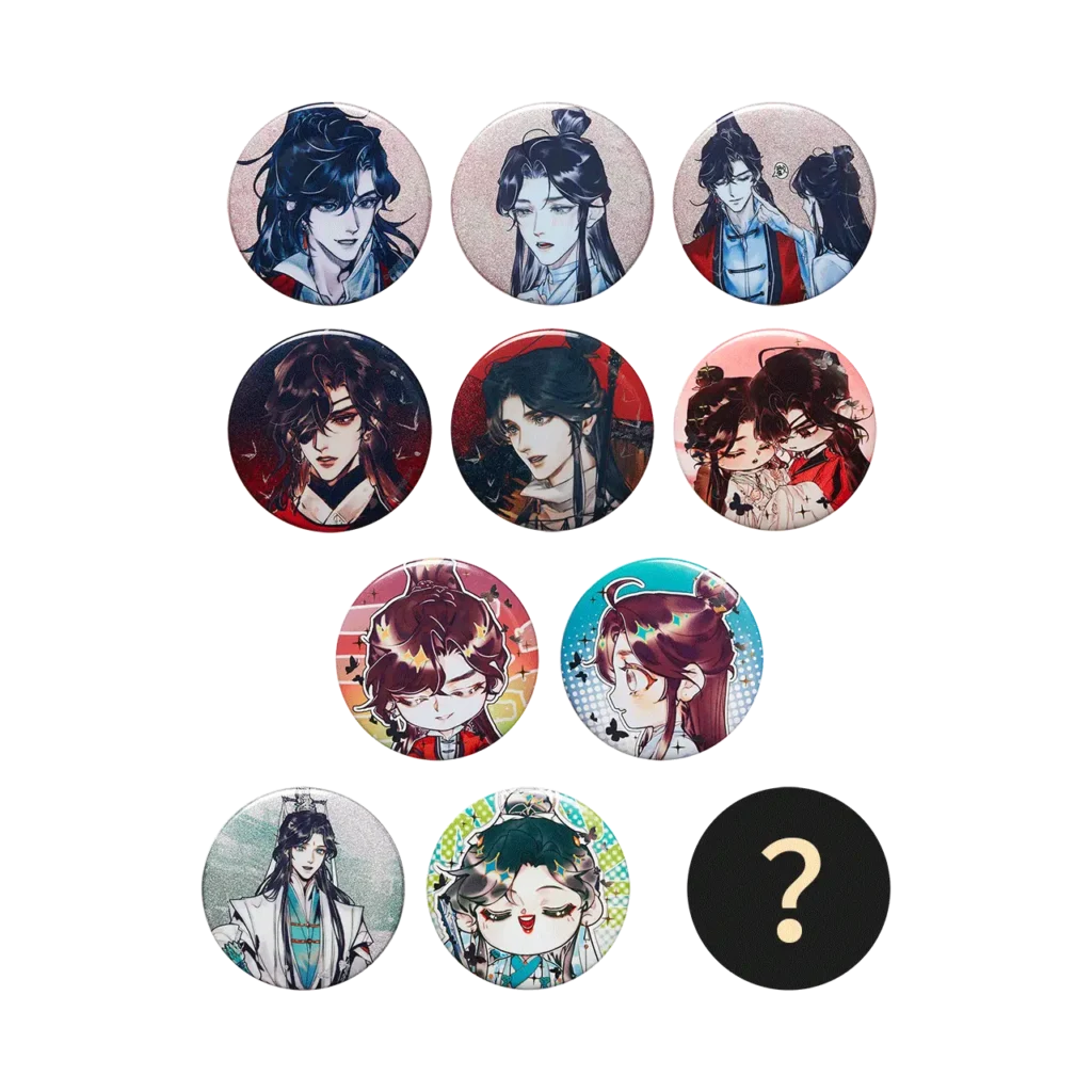 Heaven Official's Blessing - Button Set（11 Pieces） – Bild 3