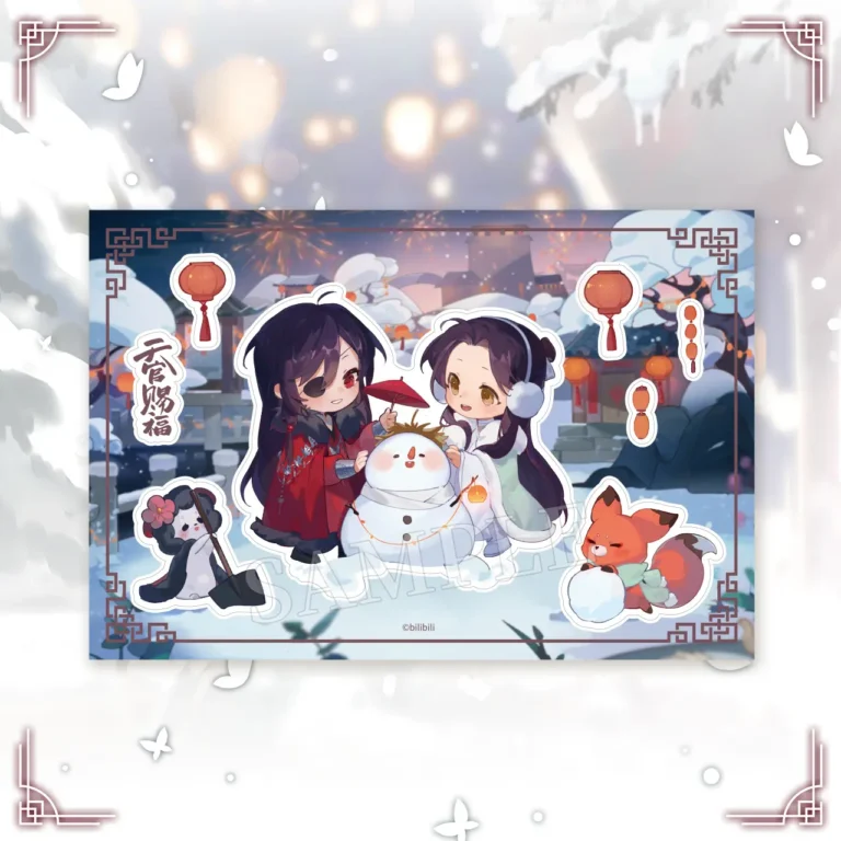 Heaven Official's Blessing - Postcard and Sticker Set – Bild 3