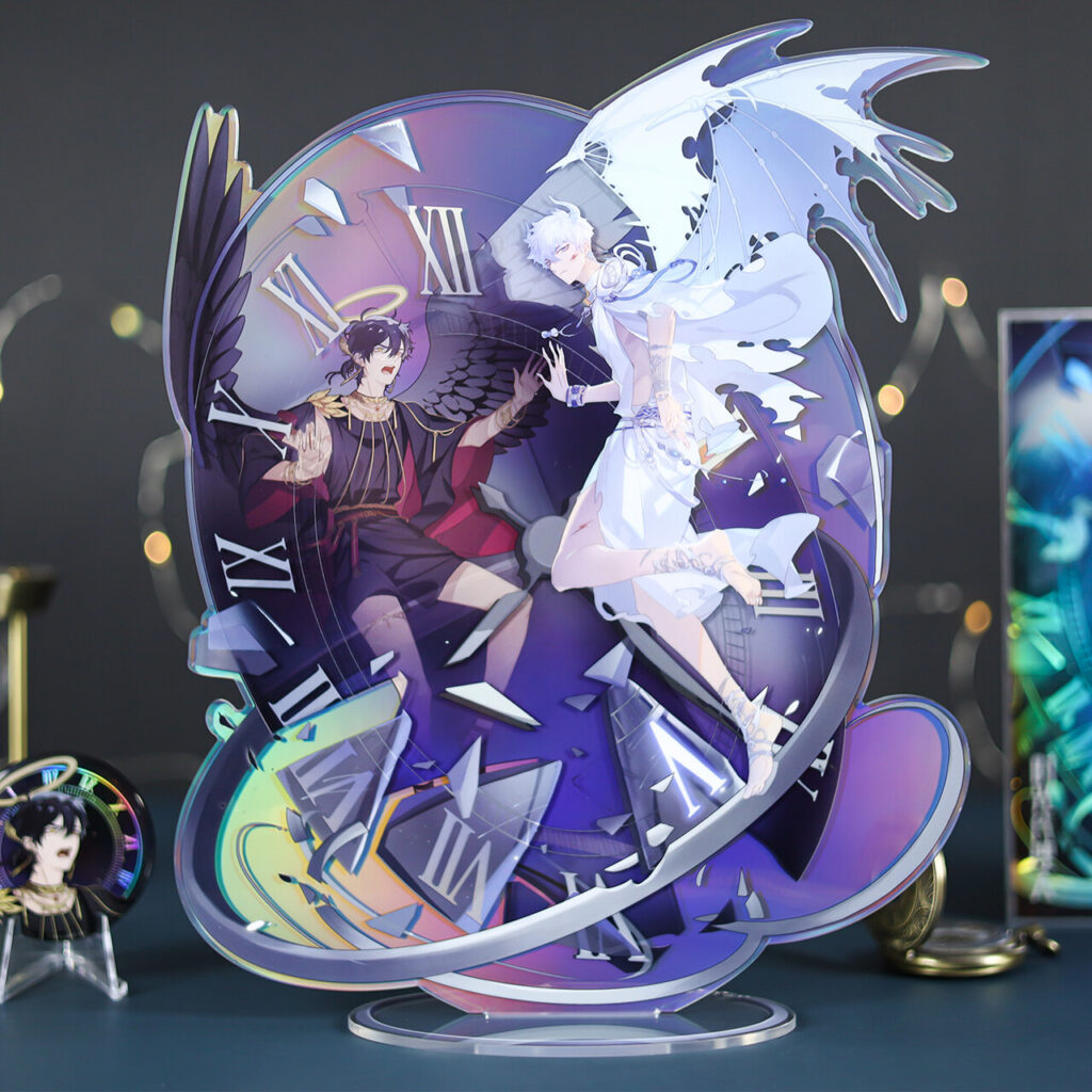 Link Click -  Großer Acryl Standee mit Holo-Effekt
