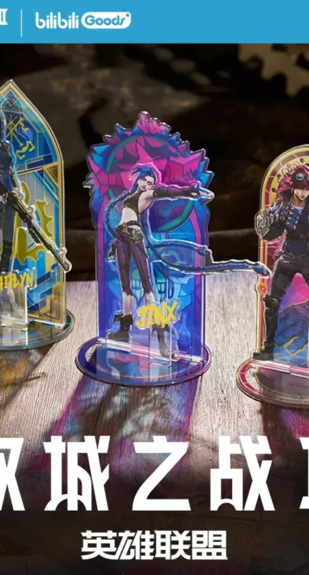 League of Legends: Arcane Lichtdurchlässiger Acrylstandee - Motiv Jinx