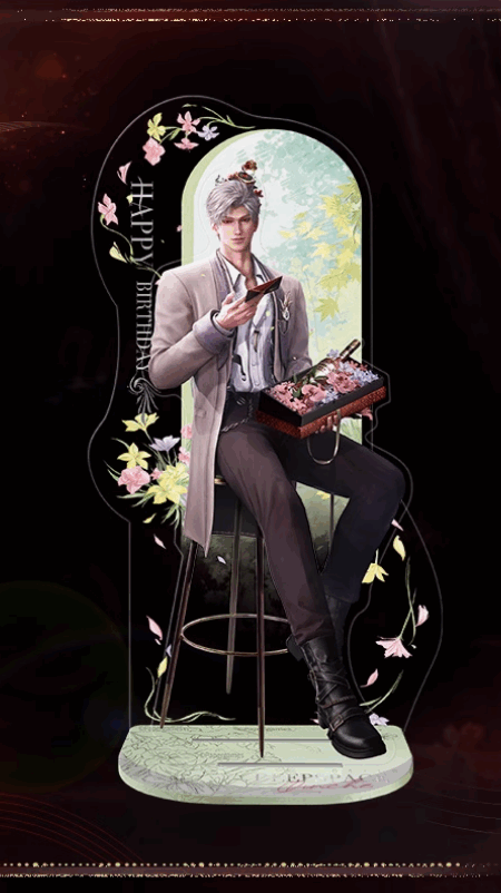 Love & Deepspace Birthday Edition Sylus - Acryl Standee