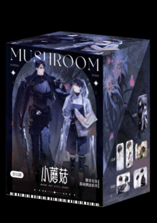 Little Mushroom - Button Blindbox - NEW Black Edition